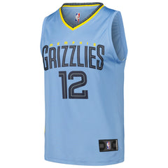 Ja Morant Memphis Grizzlies Fast Break Replica Player Jersey For Sale