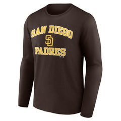 San Diego Padres Logo Athletic Heart & Soul Long Sleeve T-Shirt | MLB For sale