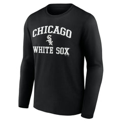 Chicago White Sox Logo Athletic Heart & Soul Long Sleeve T-Shirt | MLB Sale