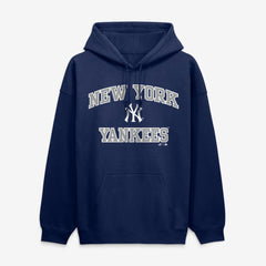 New York Yankees Logo Athletic Heart & Soul Hoodie | MLB Outlet