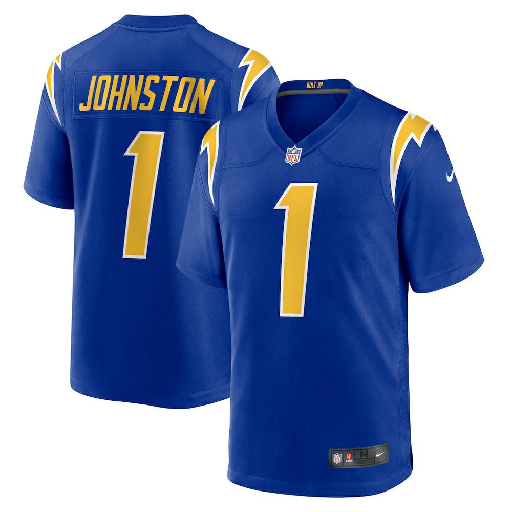 Los Angeles Chargers Nike Quentin Johnston Alternate Game Jersey