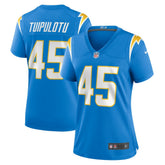 Los Angeles Chargers Nike Tuli Tuipulotu Women's Team Game Jersey