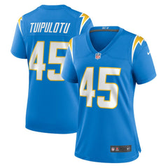Los Angeles Chargers Nike Tuli Tuipulotu Women's Team Game Jersey