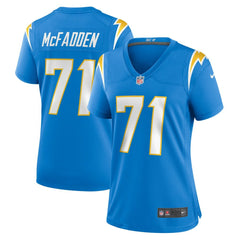 Los Angeles Chargers Nike Jordan McFadden Women's Team Game Jersey