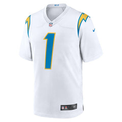 Los Angeles Chargers Nike Quentin Johnston Away Game Jersey