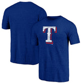 Texas Rangers Official Logo Tri-Blend T-Shirt | MLB Sale