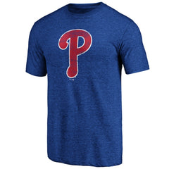 Philadelphia Phillies Official Logo Tri-Blend T-Shirt | MLB On Sale