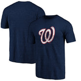 Washington Nationals Official Logo Tri-Blend T-Shirt | MLB Shop