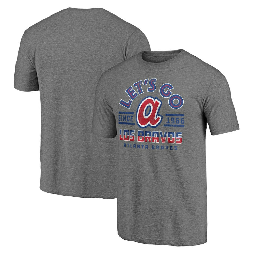 Atlanta Braves Hometown Collection The Bravos Tri-Blend T-Shirt | MLB Shop