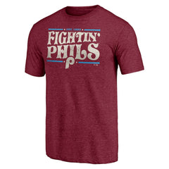 Philadelphia Phillies Hometown Collection Fightin' Phils Tri-Blend T-Shirt | MLB Sale
