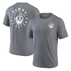 Los Angeles Dodgers Hometown Collection Sugar Skull Tri-Blend T-Shirt | MLB Online