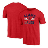 Los Angeles Angels Hometown Collection Always Halos Tri-Blend T-Shirt | MLB Discount