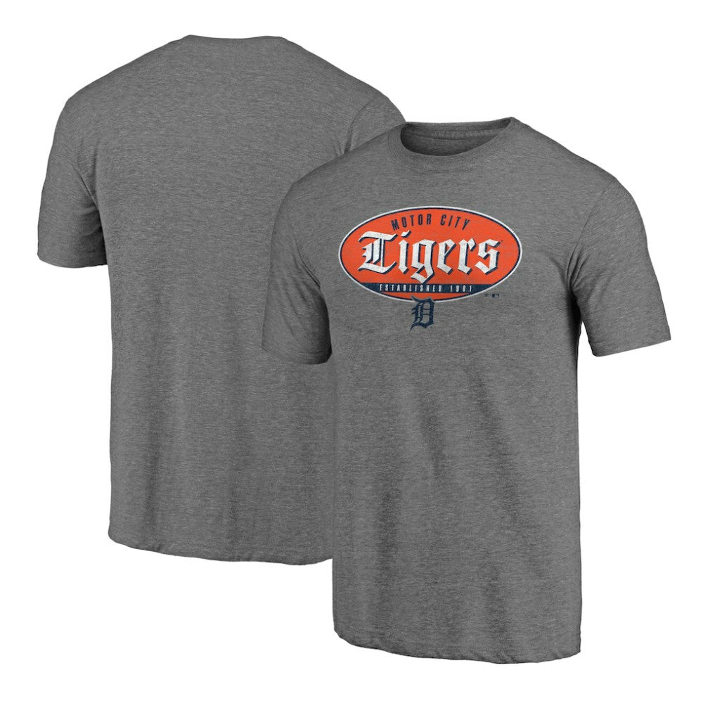 Detroit Tigers Hometown Collection Oil Can Tri-Blend T-Shirt | MLB For sale
