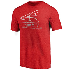 Chicago White Sox Cooperstown Collection Logo Tri-Blend T-Shirt | MLB Outlet