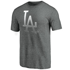 Los Angeles Dodgers Cooperstown Collection Logo Tri-Blend T-Shirt | MLB Sale