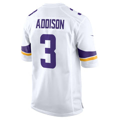 Minnesota Vikings Nike Jordan Addison Away Game Jersey