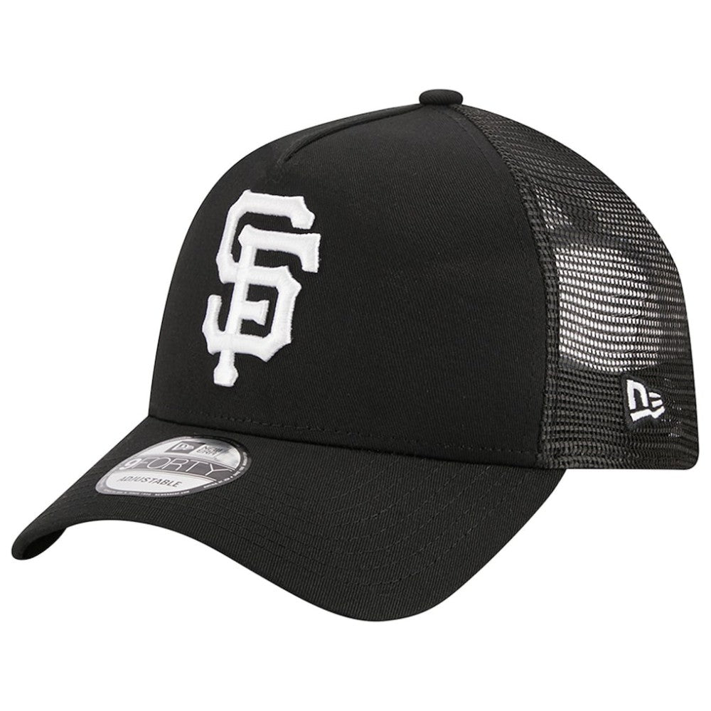 San Francisco Giants New Era A-Frame 9FORTY Trucker Adjustable Hat | MLB US