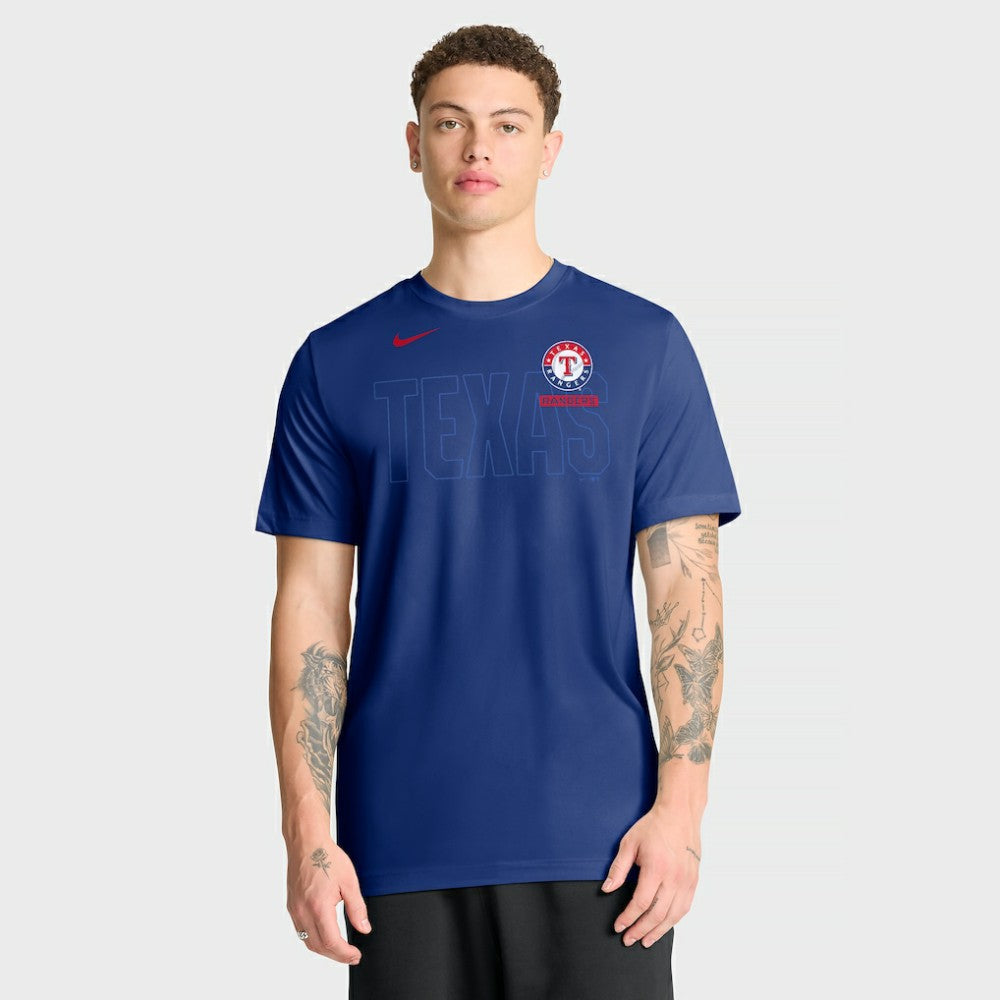 Texas Rangers Nike Knockout Team Legend Dri-FIT T-Shirt | MLB Discount