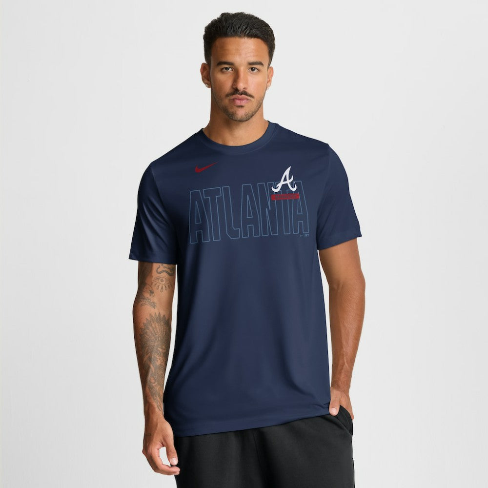 Atlanta Braves Nike Knockout Team Legend Dri-FIT T-Shirt | MLB Online