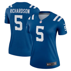 Indianapolis Colts Nike Anthony Richardson Women's Legend Player Performance Top