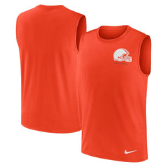 Cleveland Browns Nike Large Logo Lightweight Dri-FIT Muscle Tank Top