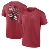 Arizona Cardinals Fanatics Split Zone T-Shirt