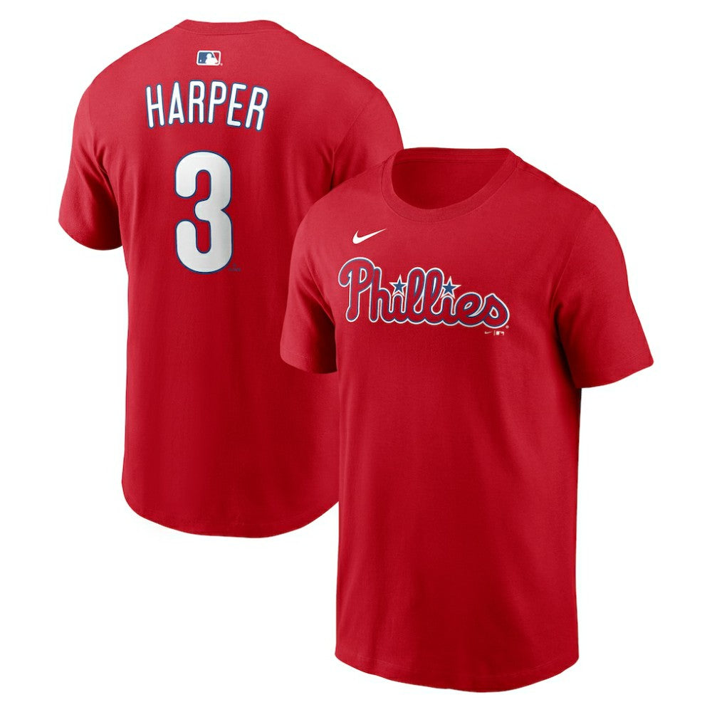 Bryce Harper Philadelphia Phillies Nike Name & Number T-Shirt | MLB Sale