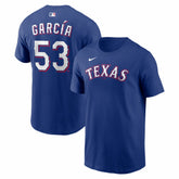 Adolis Garcia Texas Rangers Nike Name & Number T-Shirt | MLB On Sale