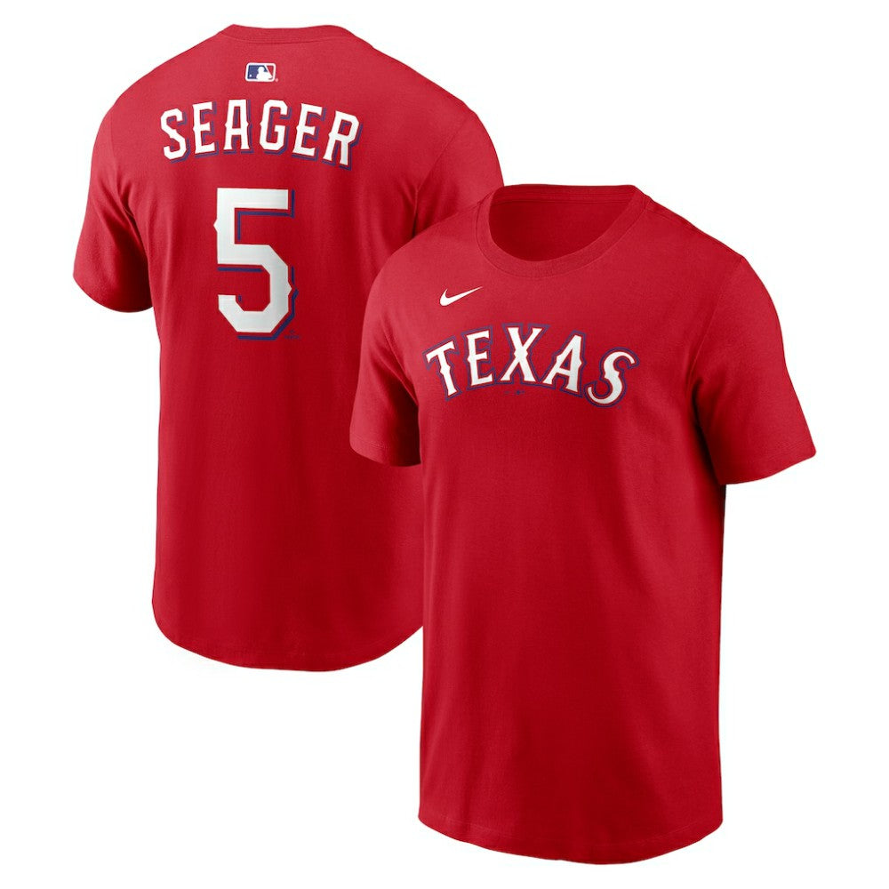 Corey Seager Texas Rangers Nike Name & Number T-Shirt | MLB Discount