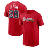 Matt Olson Atlanta Braves Nike Home Name & Number T-Shirt | MLB Shop