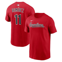José Ramírez Cleveland Guardians Nike Name & Number T-Shirt | MLB New