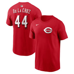 Elly De La Cruz Cincinnati Reds Nike Home Name & Number T-Shirt | MLB New