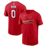 Masyn Winn St. Louis Cardinals Nike Home Name & Number T-Shirt | MLB Outlet