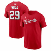 James Wood Washington Nationals Nike Home Name & Number T-Shirt | MLB Sale