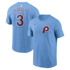 Bryce Harper Philadelphia Phillies Nike Name & Number T-Shirt | MLB Online