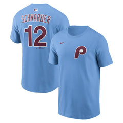 Kyle Schwarber Philadelphia Phillies Nike Name & Number T-Shirt | MLB Near me