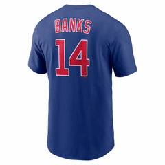 Ernie Banks Chicago Cubs Nike Cooperstown Collection Name & Number T-Shirt | MLB On Sale