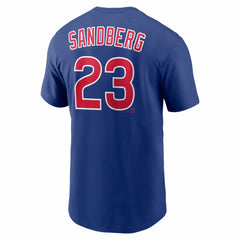 Ryne Sandberg Chicago Cubs Nike Cooperstown Collection Name & Number T-Shirt | MLB Outlet