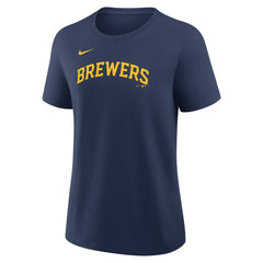 Christian Yelich Milwaukee Brewers Nike Women's Name & Number T-Shirt | MLB Online