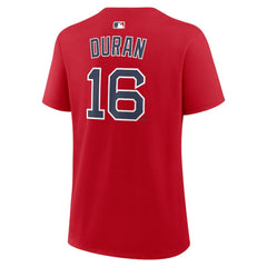 Jarren Duran Boston Red Sox Nike Women's Name & Number T-Shirt | MLB US