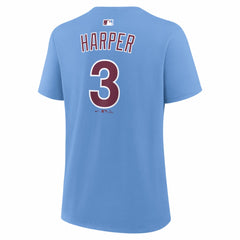 Bryce Harper Philadelphia Phillies Nike Women's Name & Number T-Shirt | MLB Near me