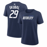 Tarik Skubal Detroit Tigers Nike Women's City Connect Name & Number T-Shirt | MLB Shop