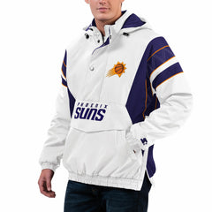 Phoenix Suns Starter Home Team Hoodie Half-Zip Jacket Online