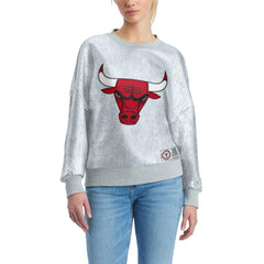 Chicago Bulls Tommy Jeans Women's Tracy Pullover Sweatshirt Online