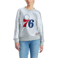 Philadelphia 76ers Tommy Jeans Women's Tracy Pullover Sweatshirt Online
