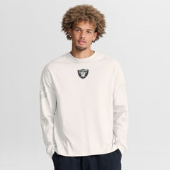 Las Vegas Raiders Fanatics Oversized Type Play Long Sleeve T-Shirt