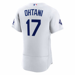 Shohei Ohtani Los Angeles Dodgers Nike Home Authentic Sponsor Patch Jersey | MLB Sale