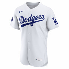 Los Angeles Dodgers Nike Home Sponsor Patch Authentic Jersey | MLB US