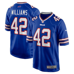 Buffalo Bills Nike Dorian Williams Home Game Jersey