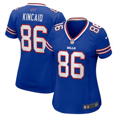 Buffalo Bills Nike Dalton Kincaid Women's Home Game Jersey